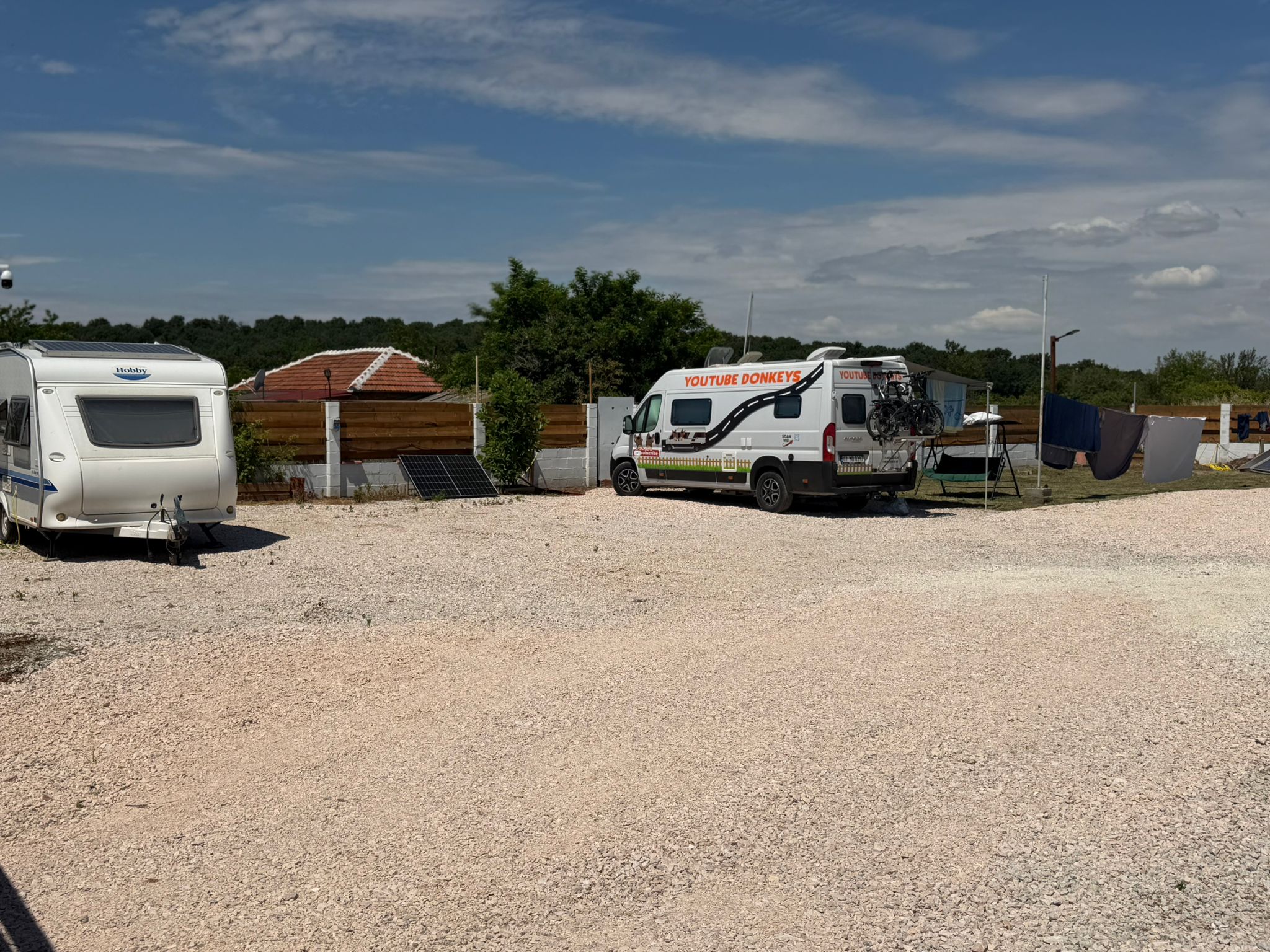 Gravel Parking